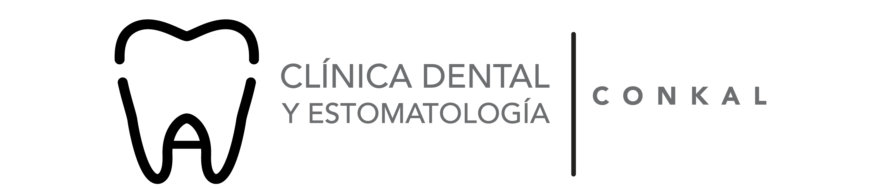 Clínica dental conkal logo sin fondo